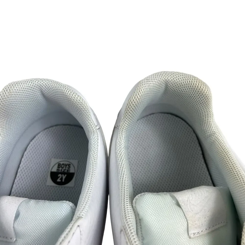 Nike Court Royal White Boys Shoes 2Y